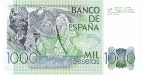 P158 Spain 1000 Pesetas year 1979