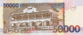 P68c St Thomas & Prince 50.000 Dobras Year 2004 * replace