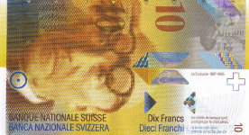 P67b Switzerland 10 Francs year 2000/2006