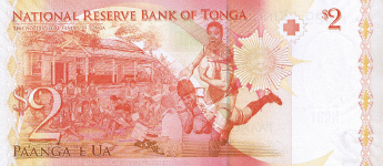 P38 Tonga 2 Pa'anga year 2008