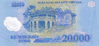 P120a Vietnam 20.000 Dong 2006 Polymer