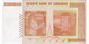 P 87 Zimbabwe 50 Billion Dollars 2008